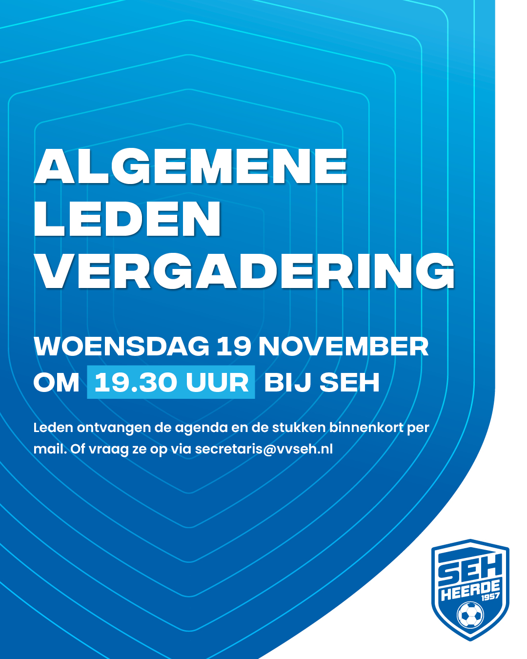 Vooraankondiging Algemene Ledenvergadering 2025