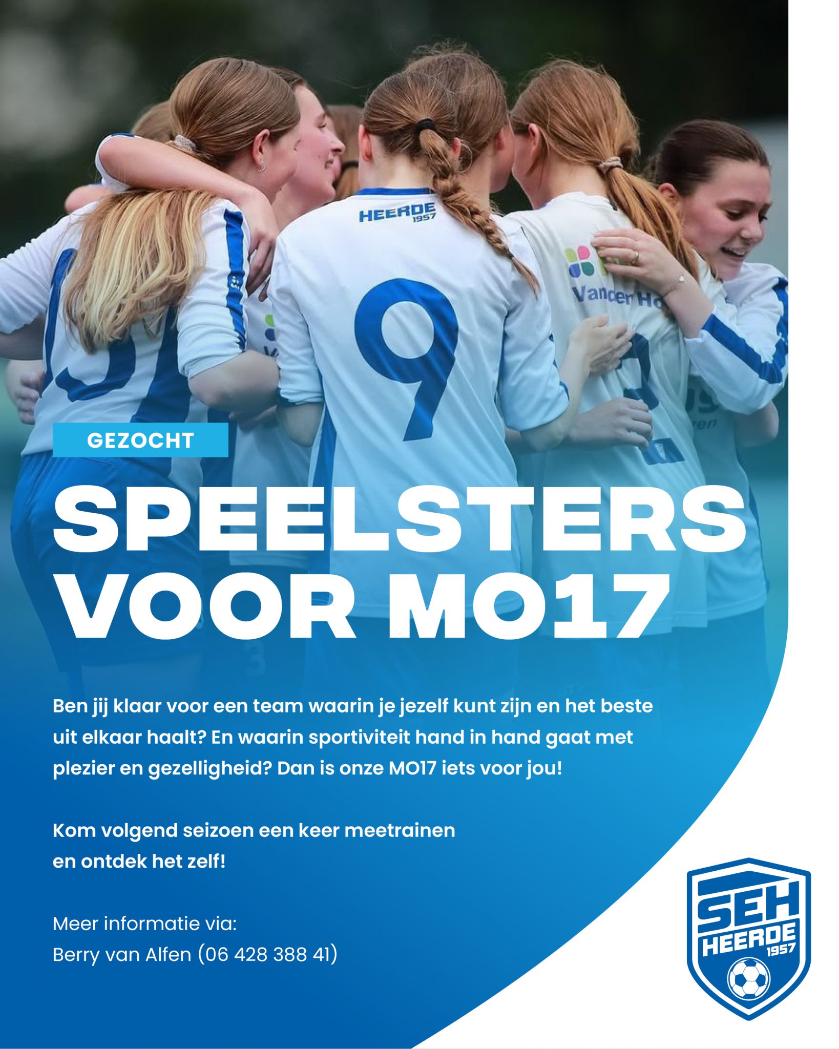 Speelsters voor de MO17 gezocht!