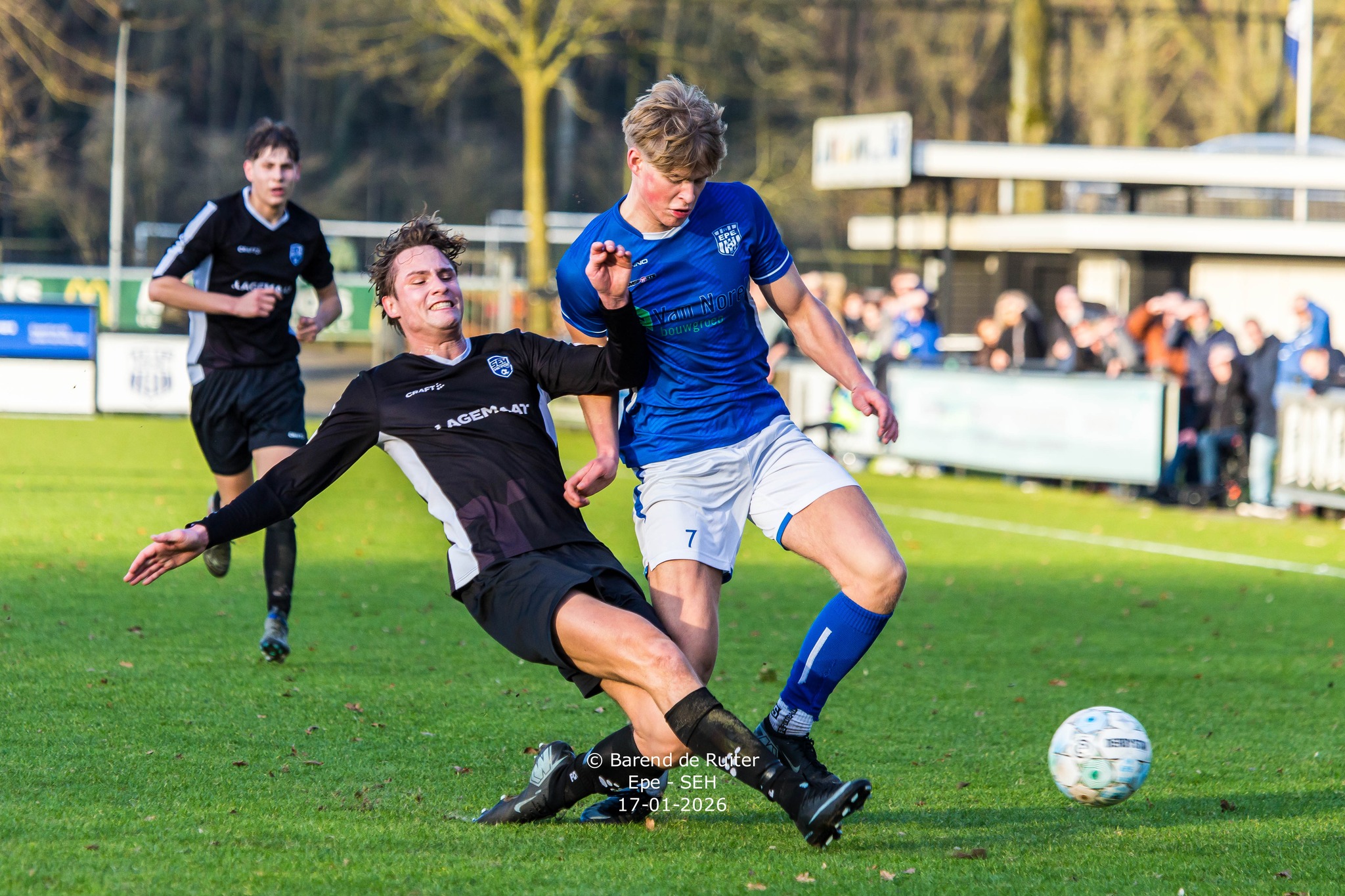 FOTO’S: Spectaculair gelijkspel tussen Epe en SEH