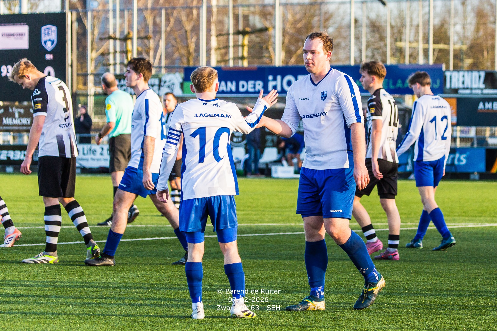 FOTO’S: SEH pakt knap punt in Harderwijk