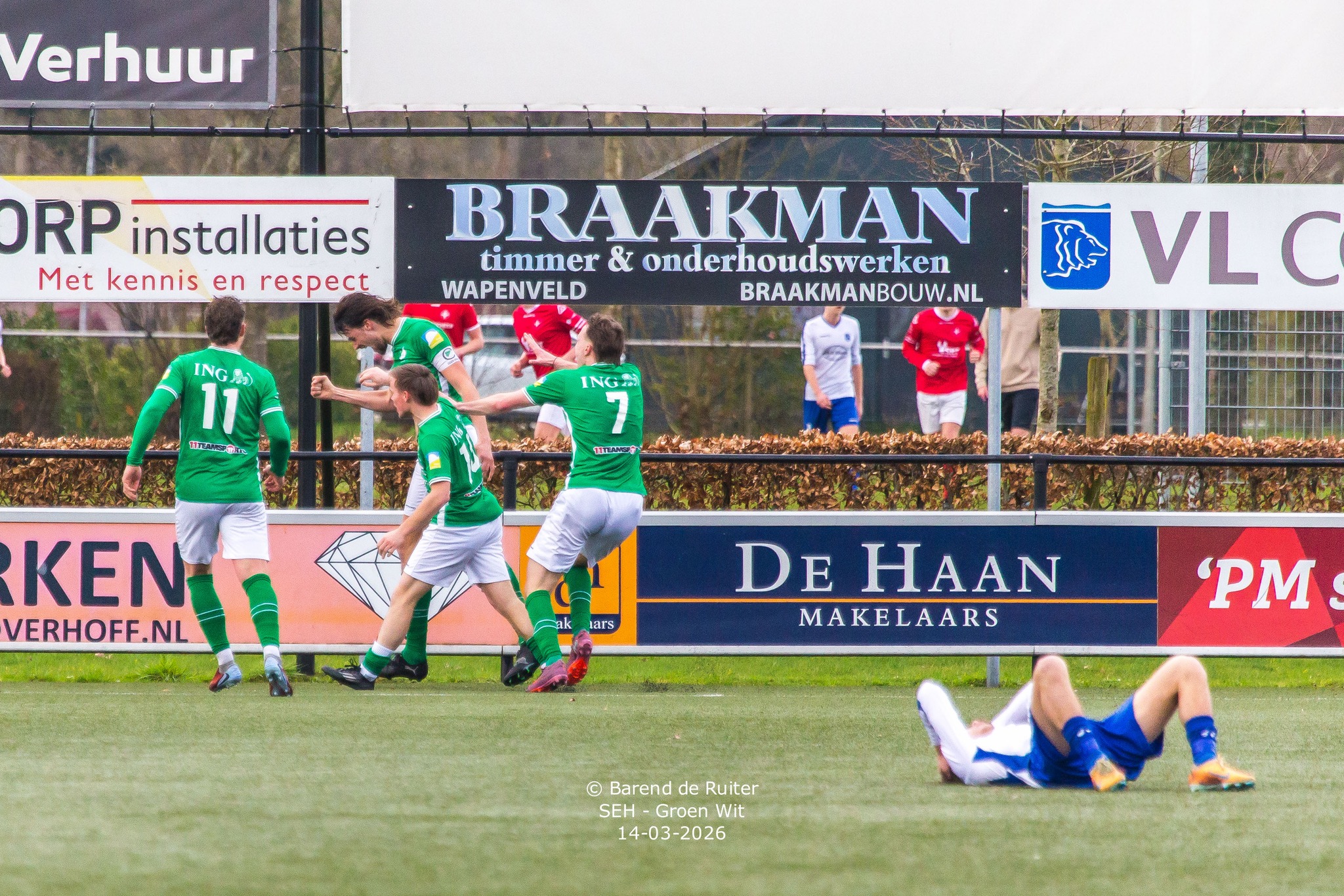 FOTO’S: Zuur verlies voor SEH tegen Groen Wit ‘62