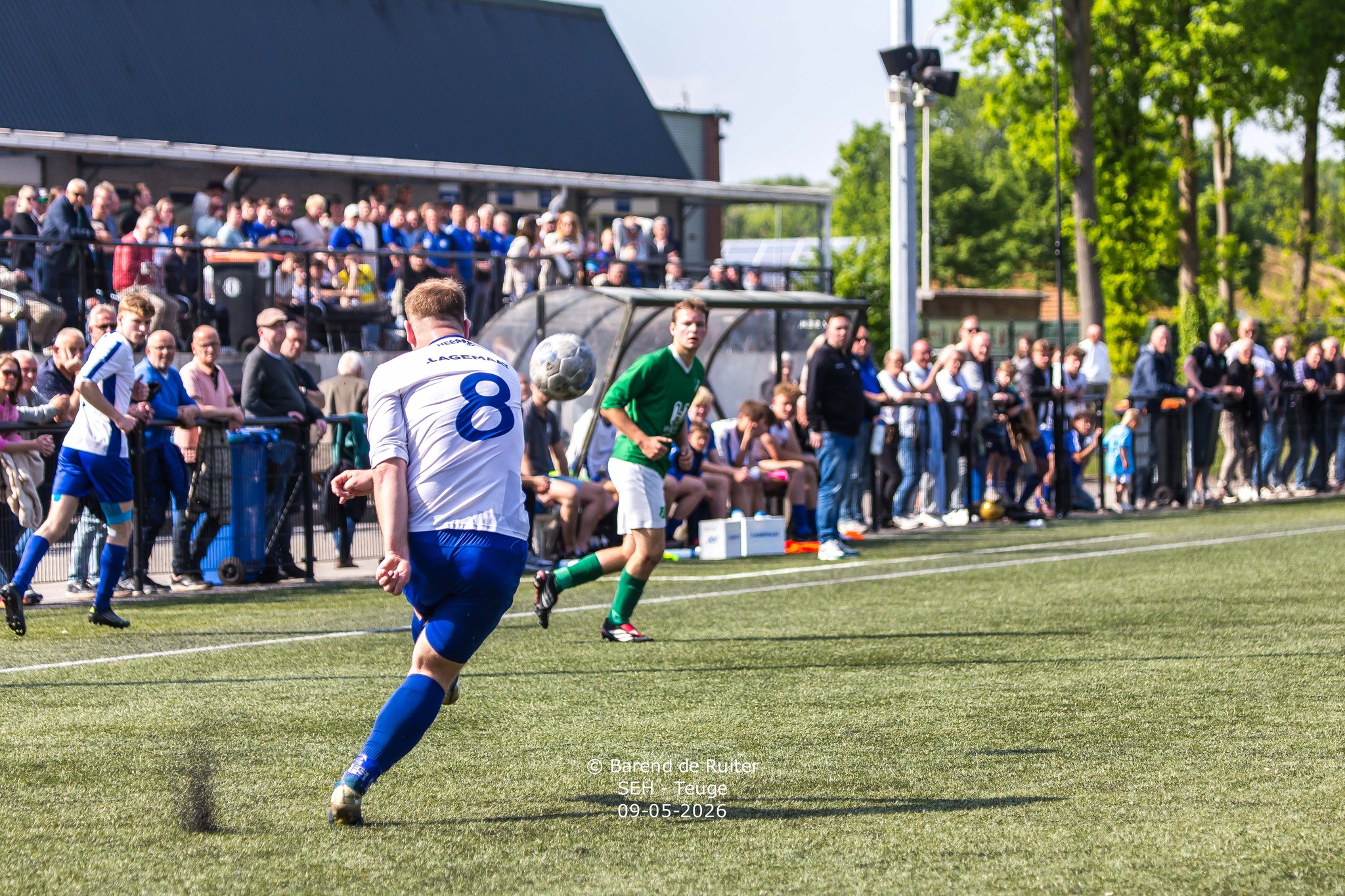 FOTO’S: SEH en SP Teuge houden een punt over aan duel