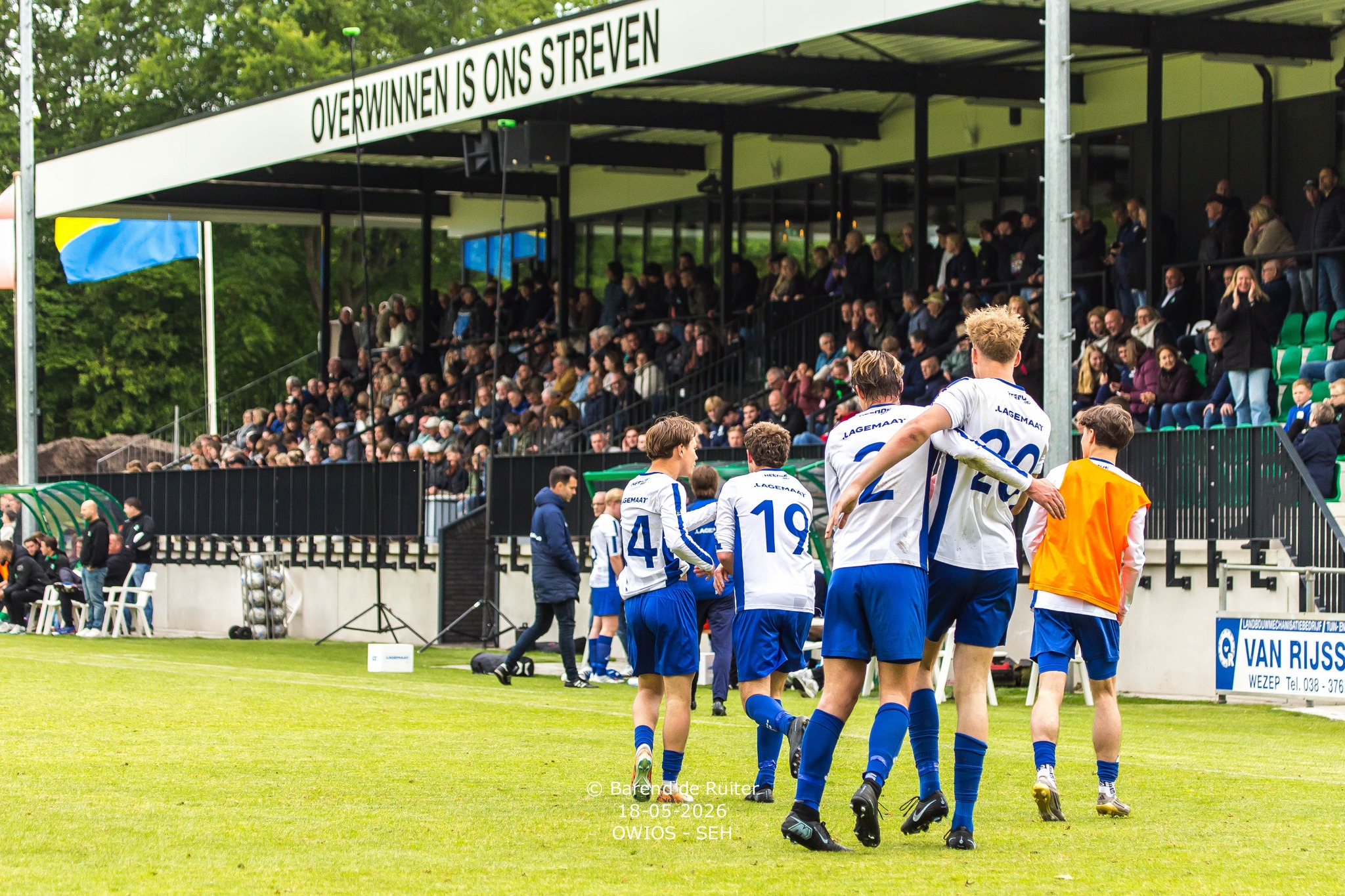 FOTO’S: SEH verpest het (titel)feestje van OWIOS