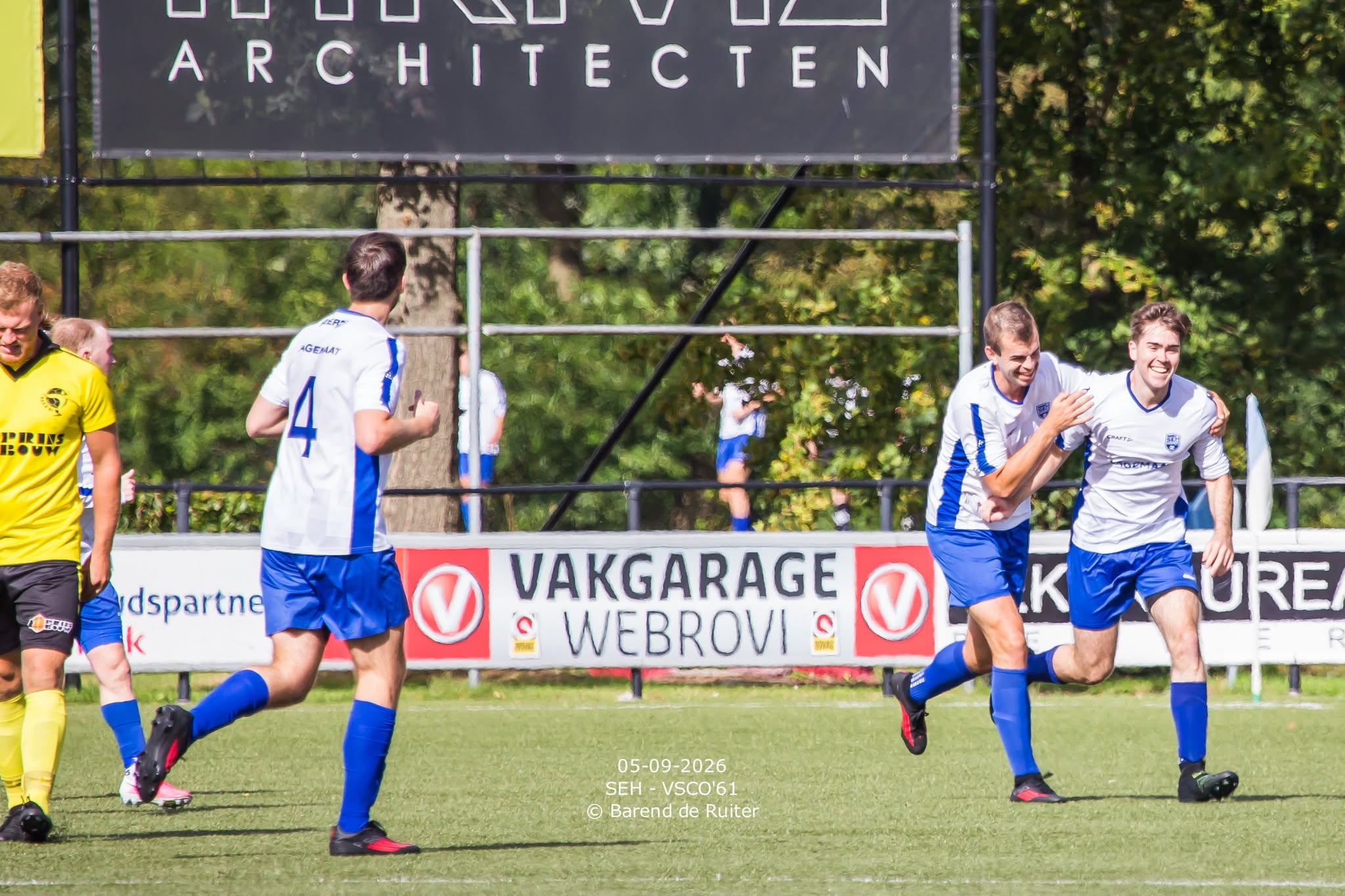 FOTO’S: SEH speelt gelijk in beker tegen VSCO ‘61