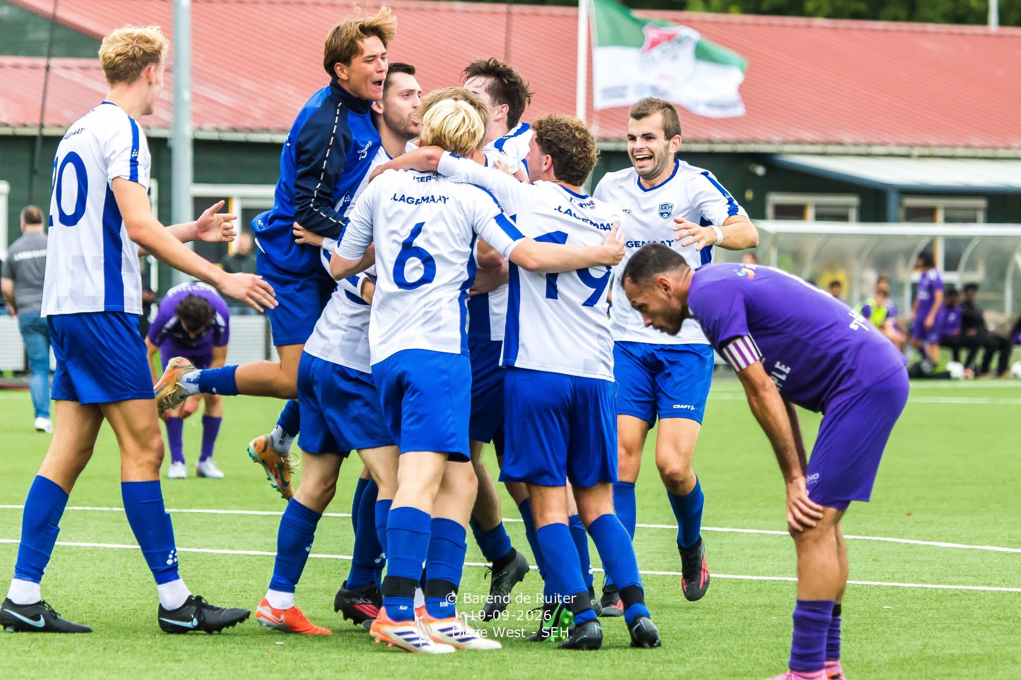 FOTO’S: SEH wint waar spektakelstuk in Zwolle