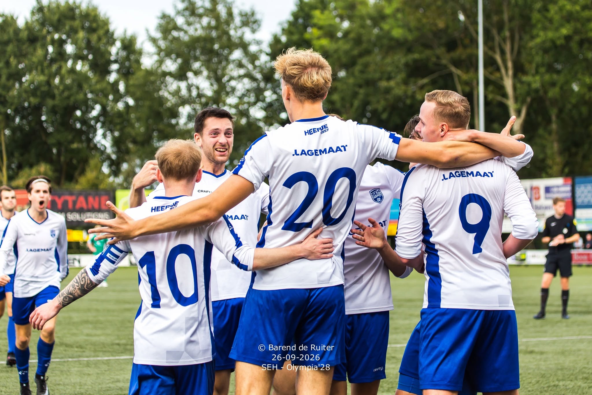 FOTO’S: SEH in eigen huis ruim voorbij Olympia ‘28