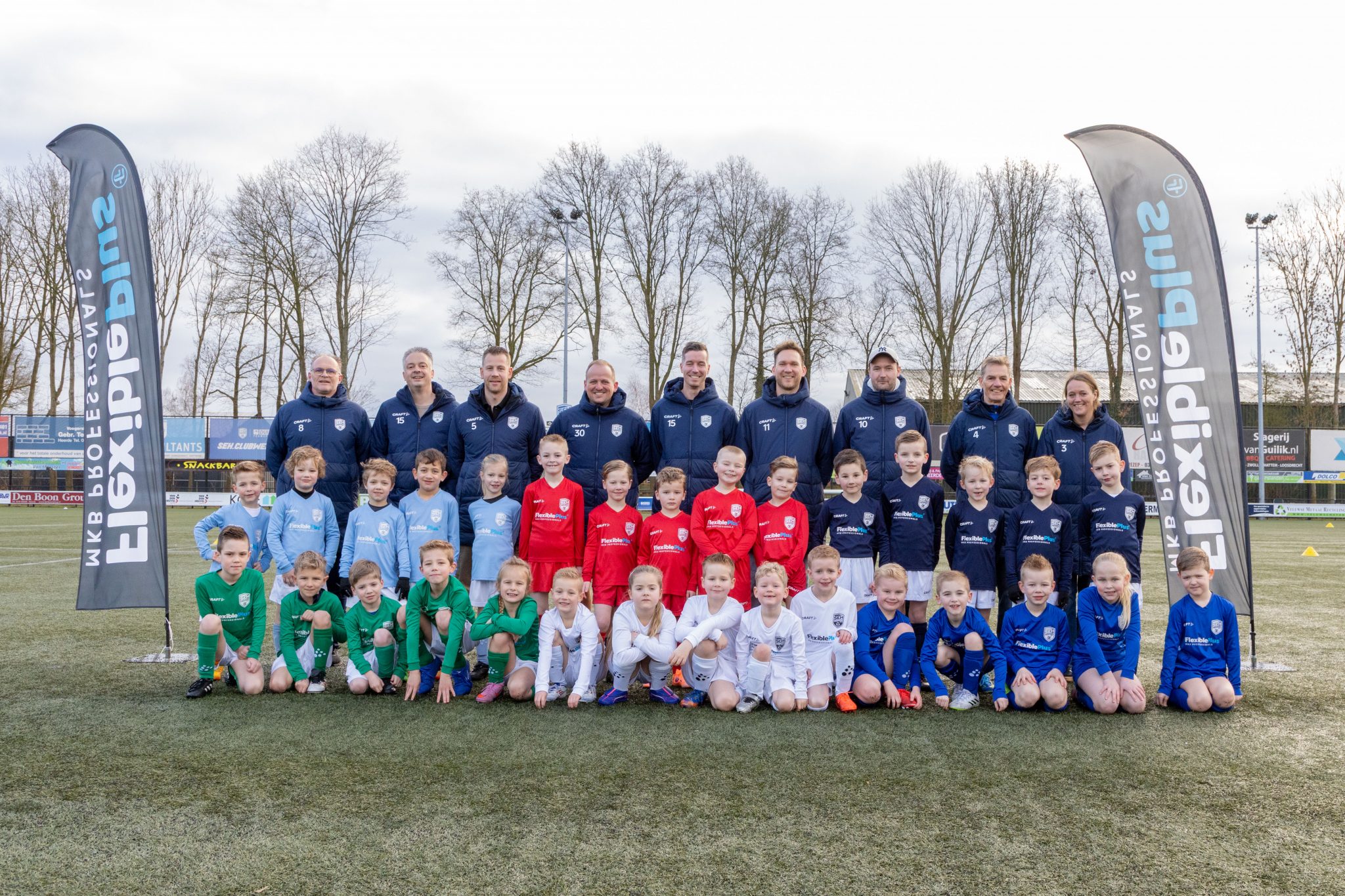 FOTO'S: Jongste talenten SEH beginnen aan voorjaar