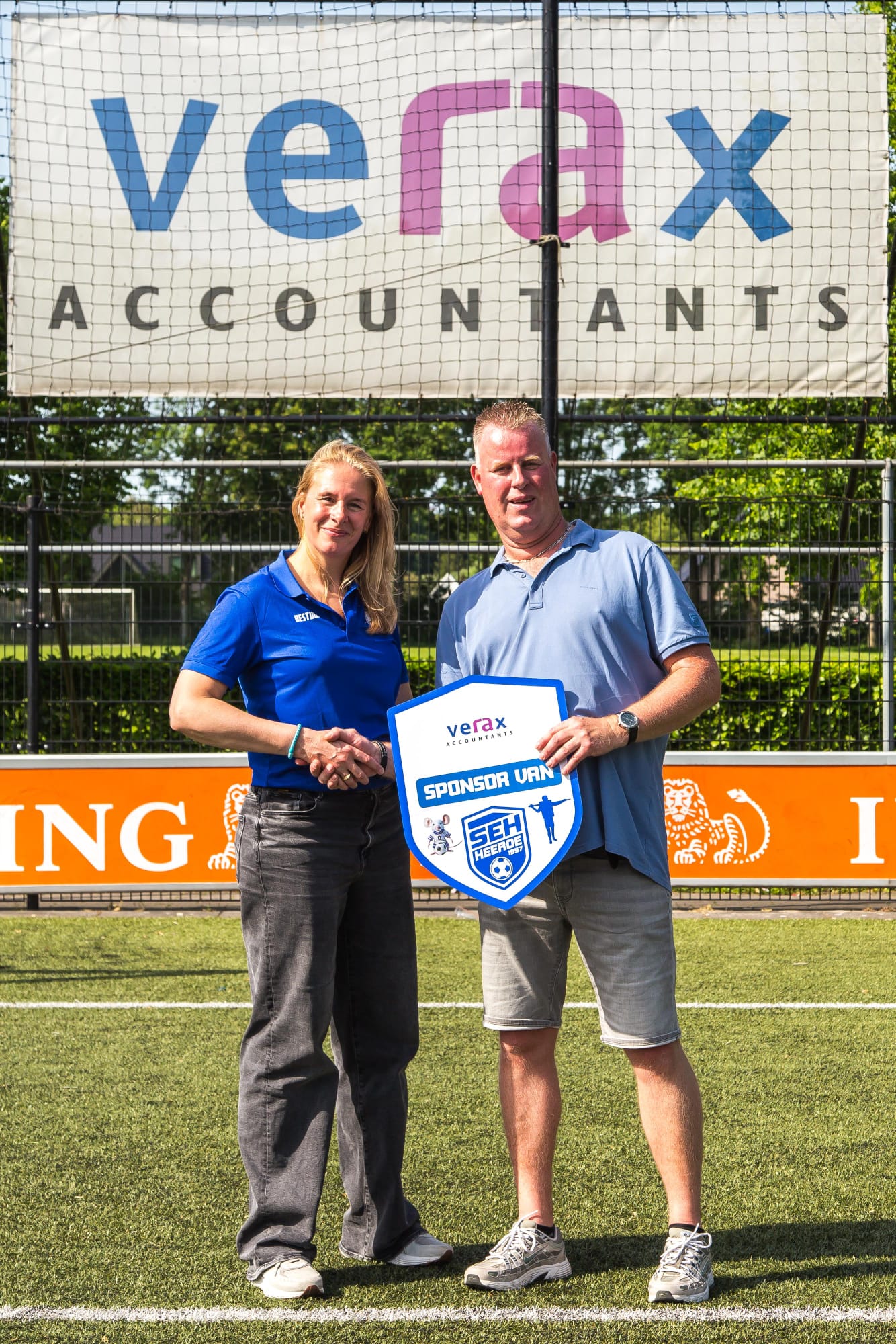 Trouwe sponsor Verax Accountants breidt samenwerking uit