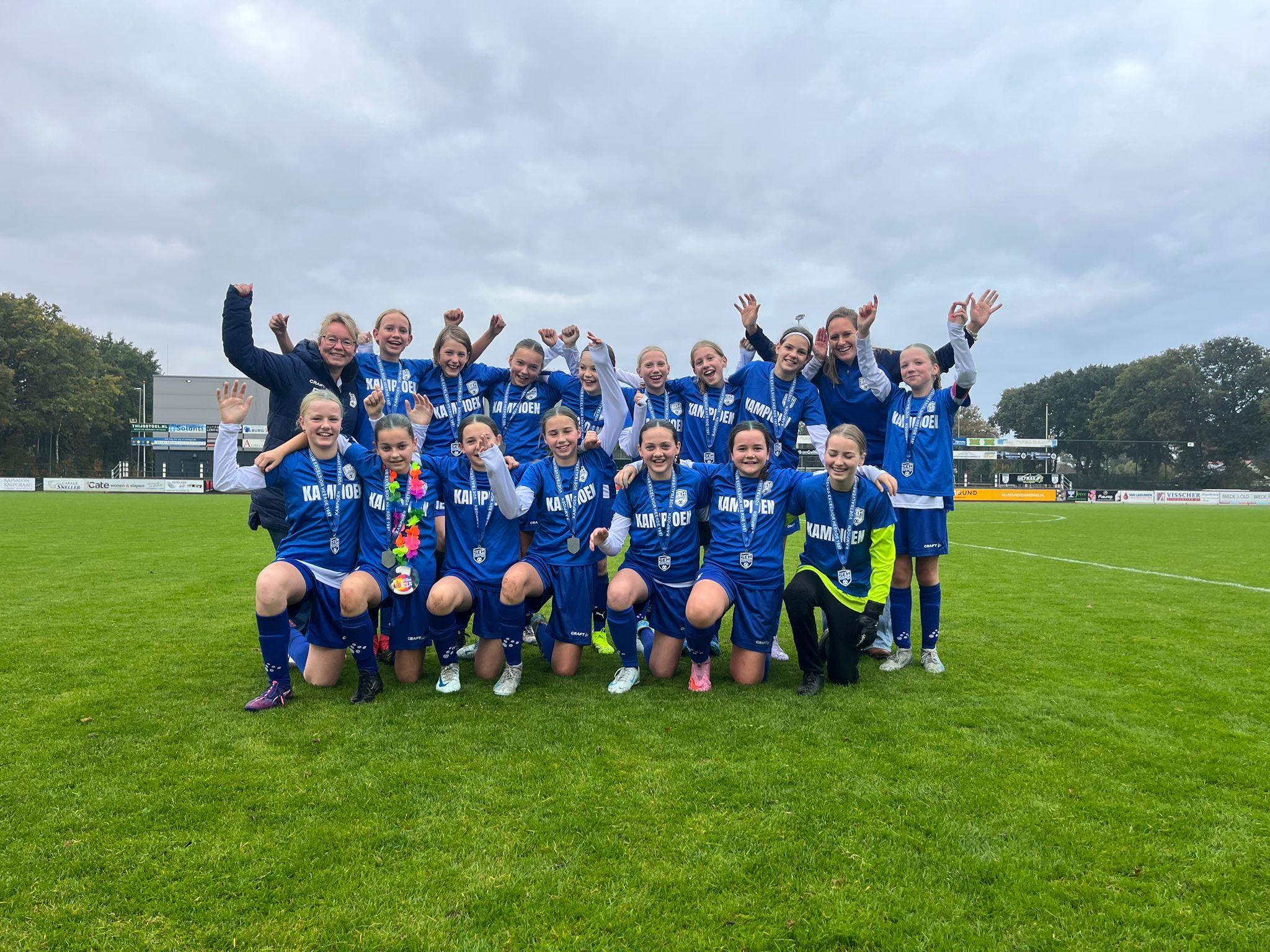 Update: Kampioenen in de eerste fase!