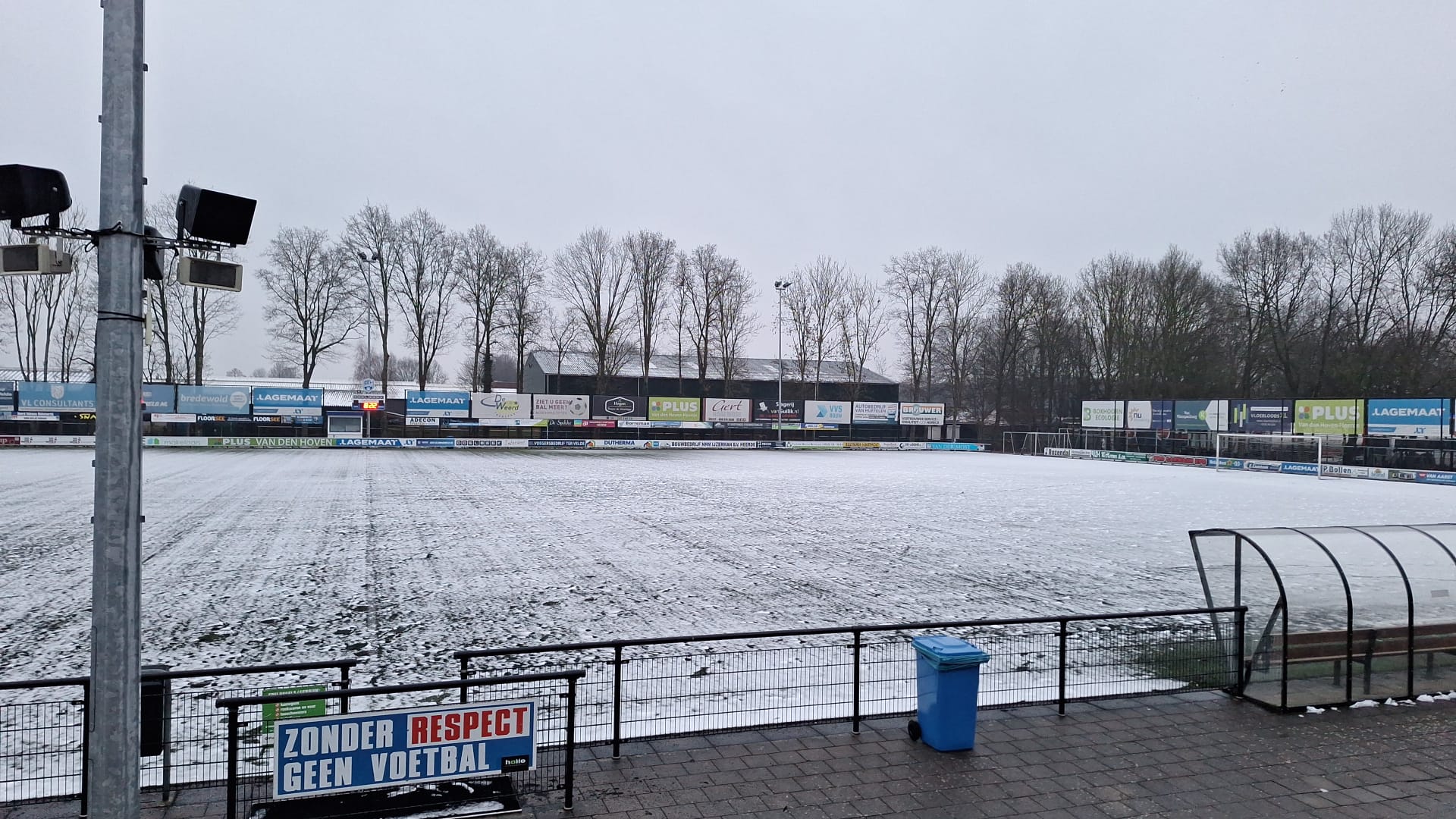 Update: Sneeuw op de velden