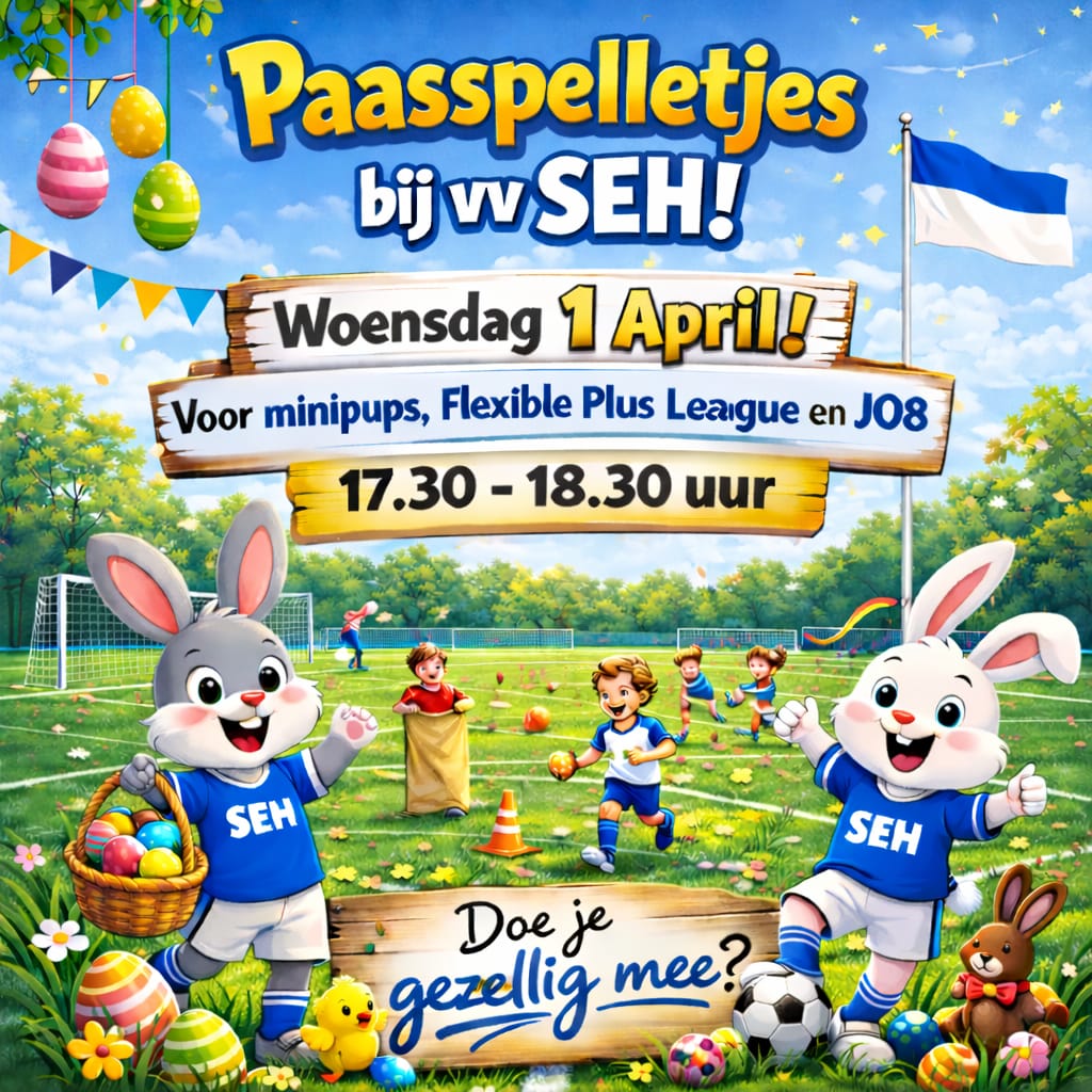 Geen grap: Paasspelletjes op 1 april