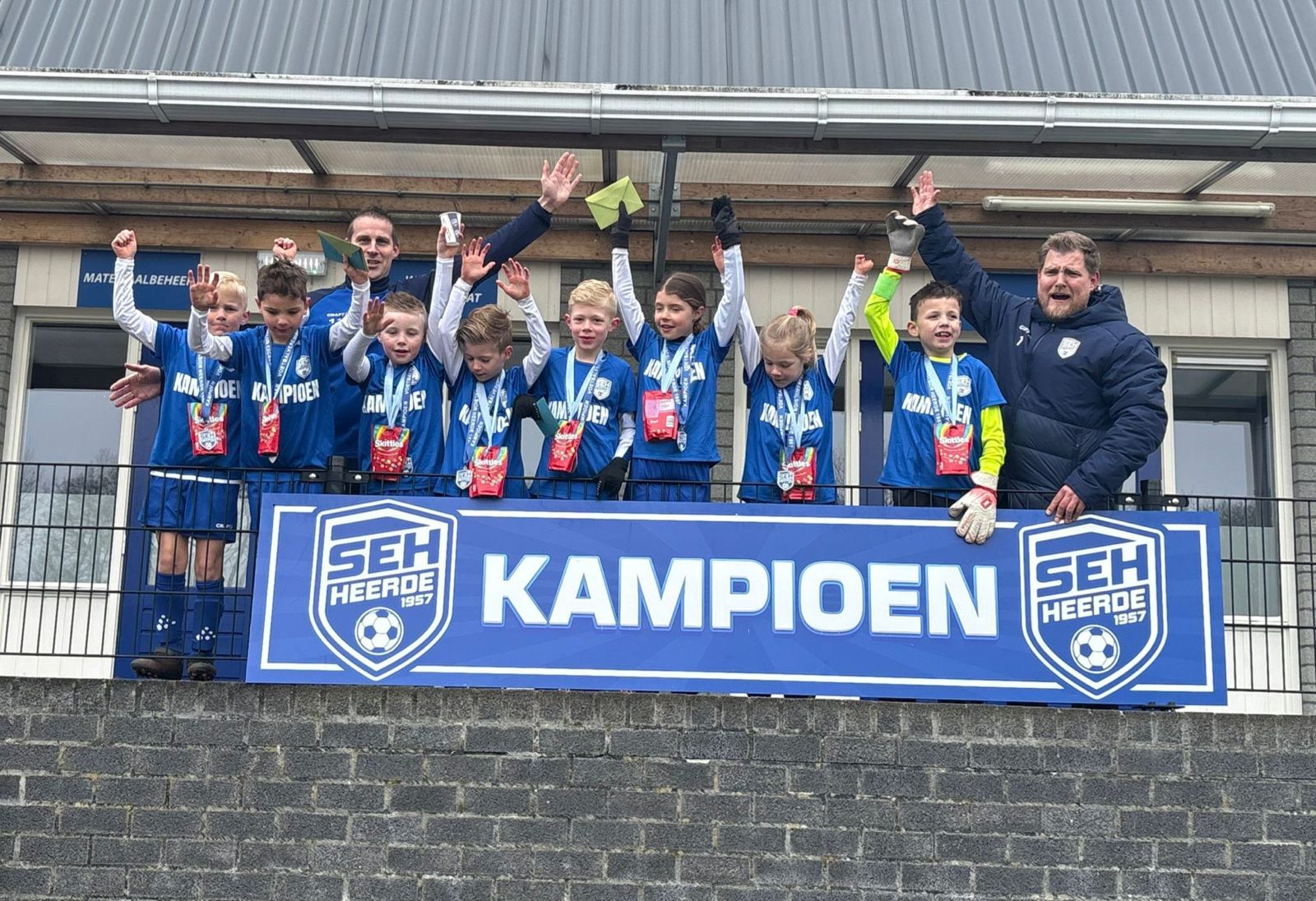 Drie kampioenen in de derde fase!