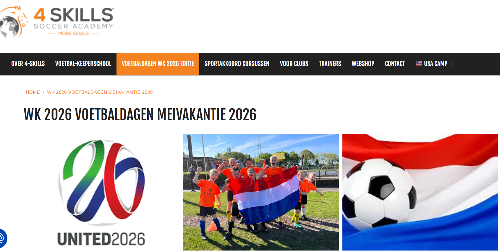 Voetbaldagen meivakantie bij SEH