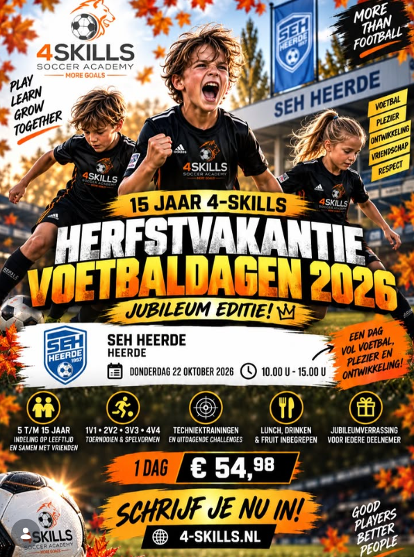 Herfstvakantie voetbaldag bij SEH