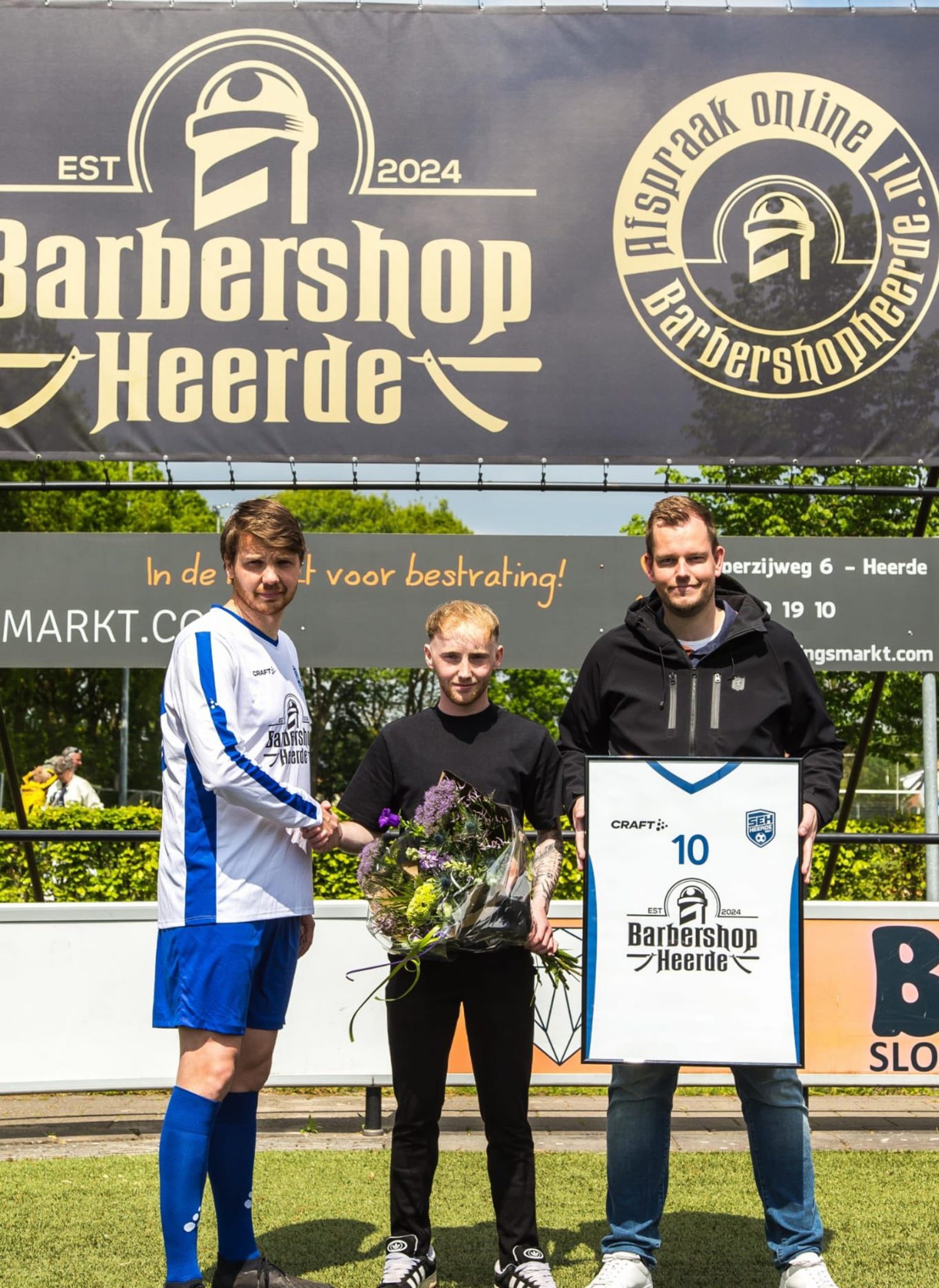 Contract opengebroken: Barbershop Heerde ook sponsor van SEH 3