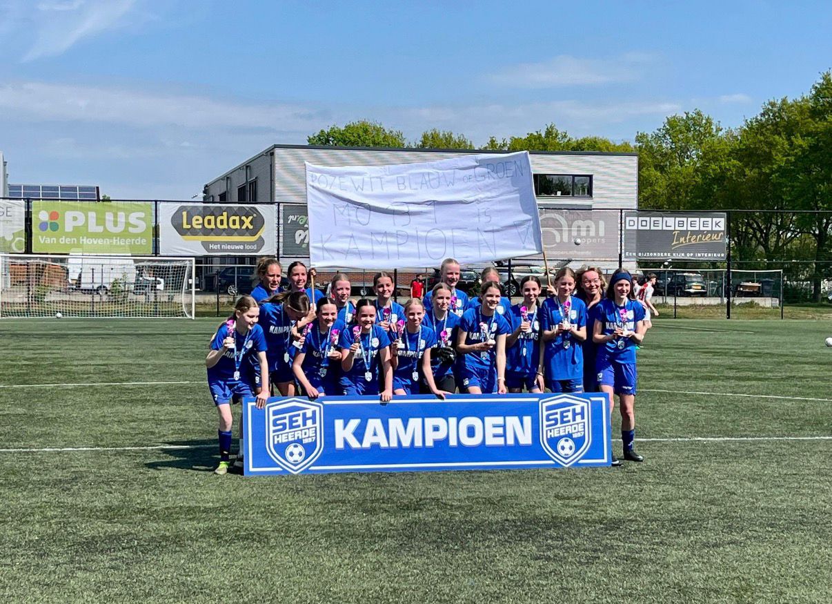 Weer drie kampioenen erbij!