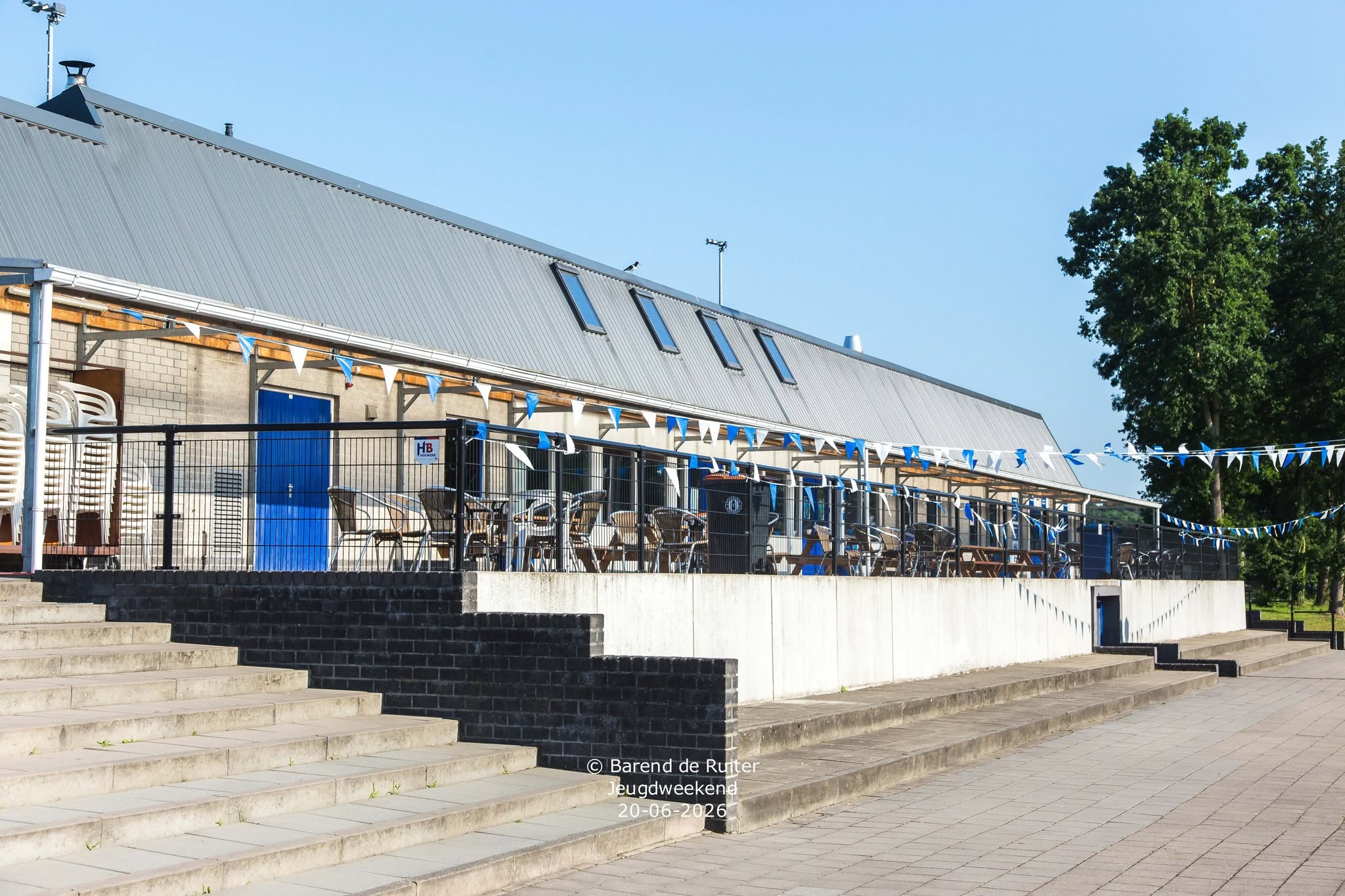 Sluiting sportpark tijdens zomerperiode
